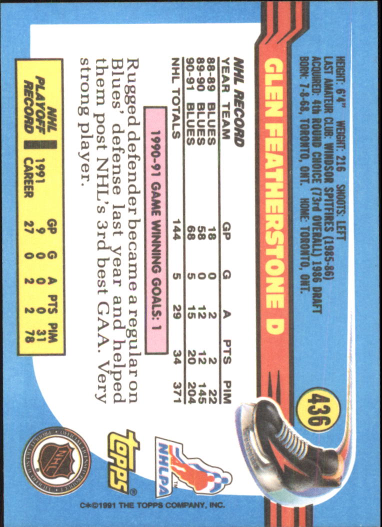 A8403- 1991-92 Topps Hockey Cards 401-528 +Inserts -You Pick- 15+ FREE US SHIP - Picture 69 of 247