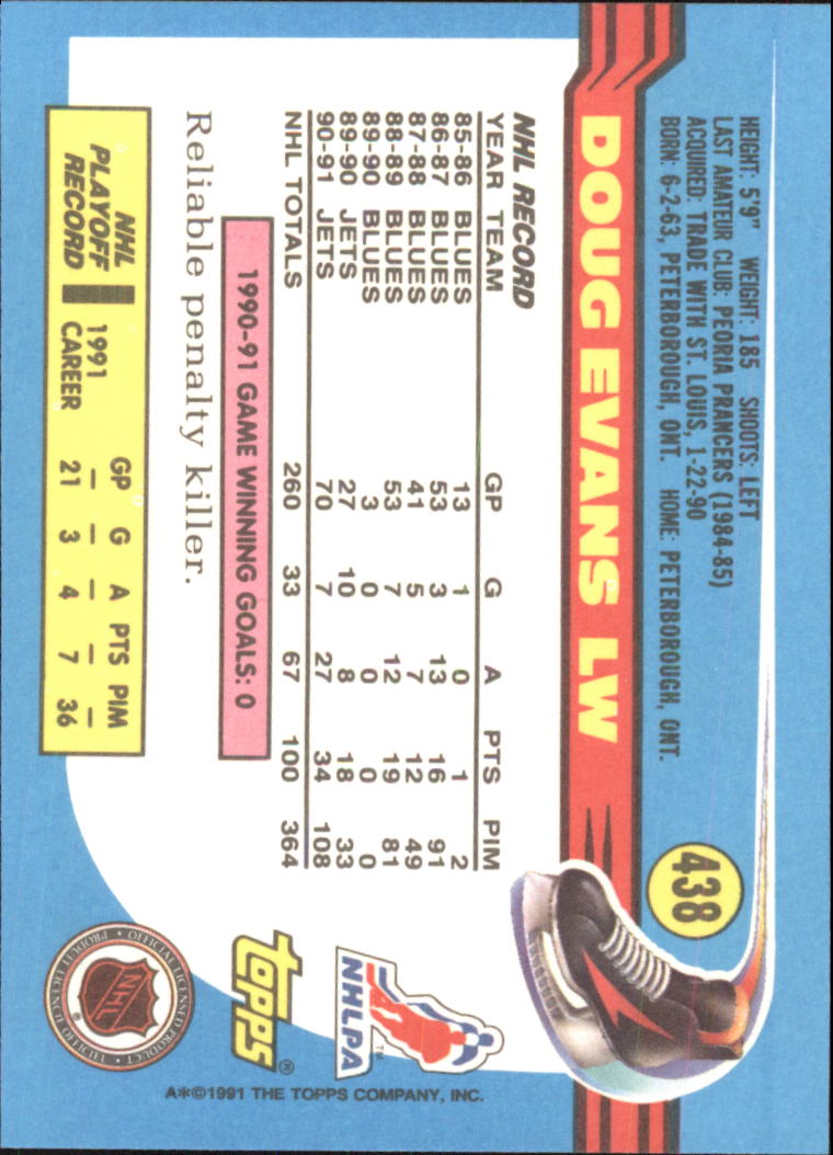 A8403- 1991-92 Topps Hockey Cards 401-528 +Inserts -You Pick- 15+ FREE US SHIP - Picture 71 of 247