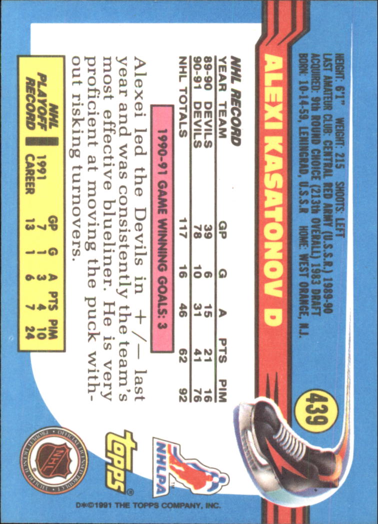 A8403- 1991-92 Topps Hockey Cards 401-528 +Inserts -You Pick- 15+ FREE US SHIP - Picture 73 of 247