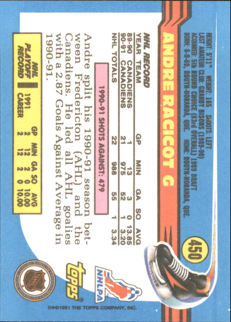A8403- 1991-92 Topps Hockey Cards 401-528 +Inserts -You Pick- 15+ FREE US SHIP - Picture 93 of 247