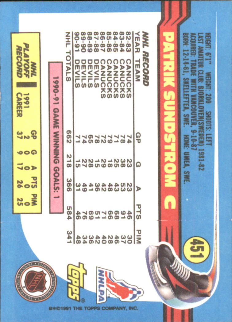 A8403- 1991-92 Topps Hockey Cards 401-528 +Inserts -You Pick- 15+ FREE US SHIP - Picture 95 of 247