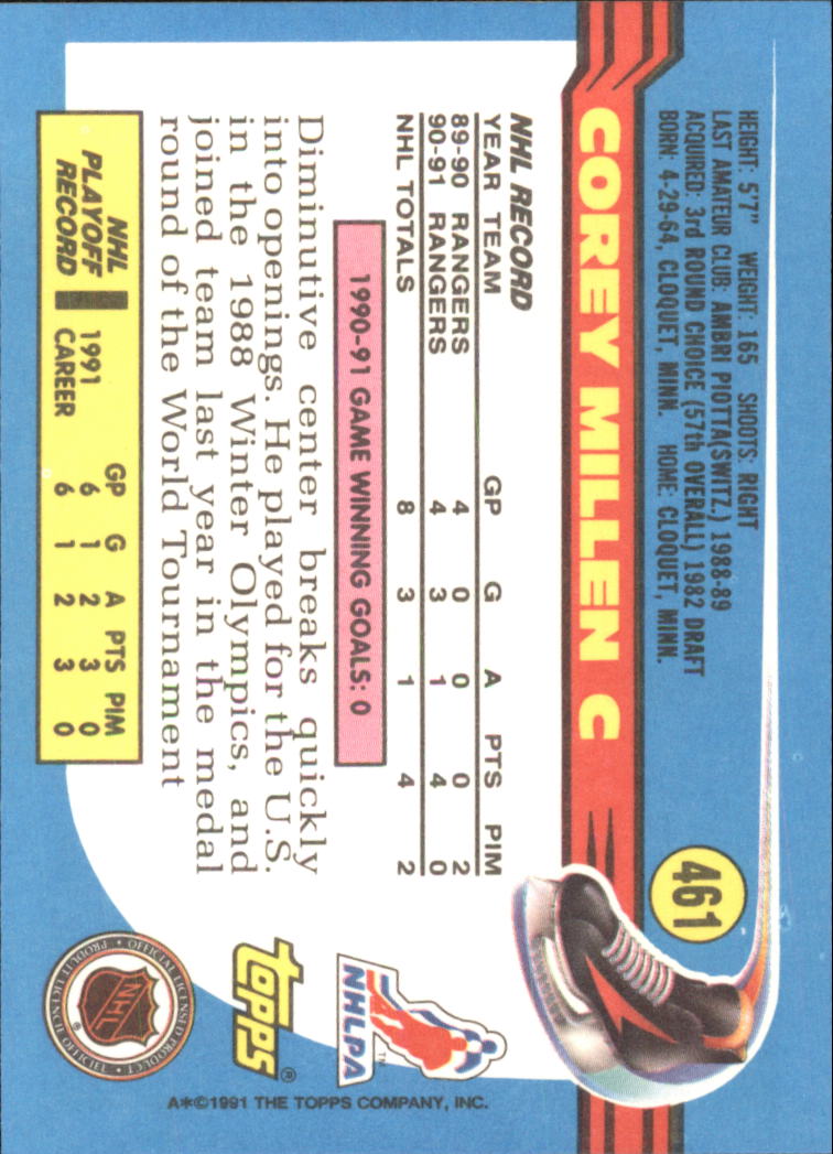 A8403- 1991-92 Topps Hockey Cards 401-528 +Inserts -You Pick- 15+ FREE US SHIP - Picture 115 of 247