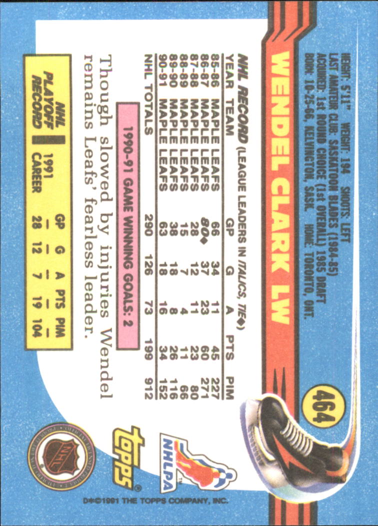 A8403- 1991-92 Topps Hockey Cards 401-528 +Inserts -You Pick- 15+ FREE US SHIP - Picture 121 of 247