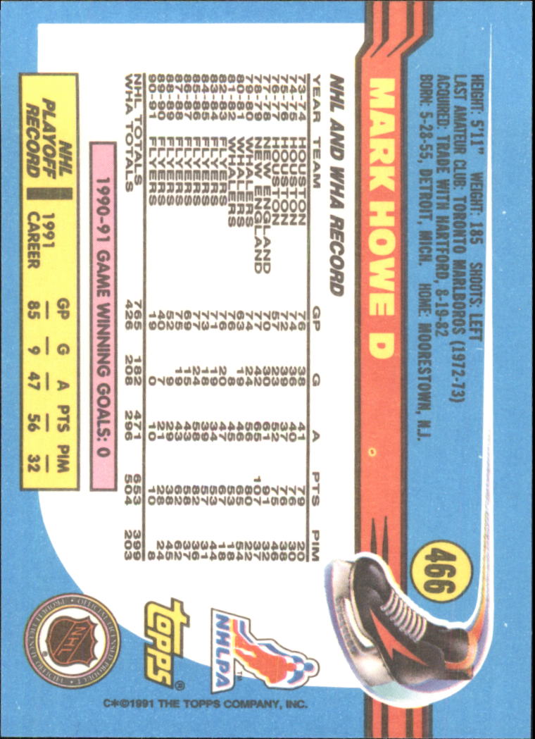 A8403- 1991-92 Topps Hockey Cards 401-528 +Inserts -You Pick- 15+ FREE US SHIP - Picture 125 of 247