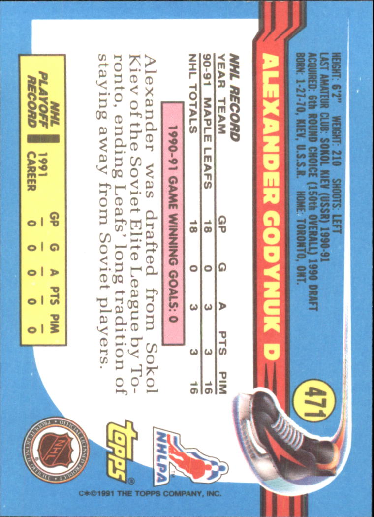 A8403- 1991-92 Topps Hockey Cards 401-528 +Inserts -You Pick- 15+ FREE US SHIP - Picture 135 of 247