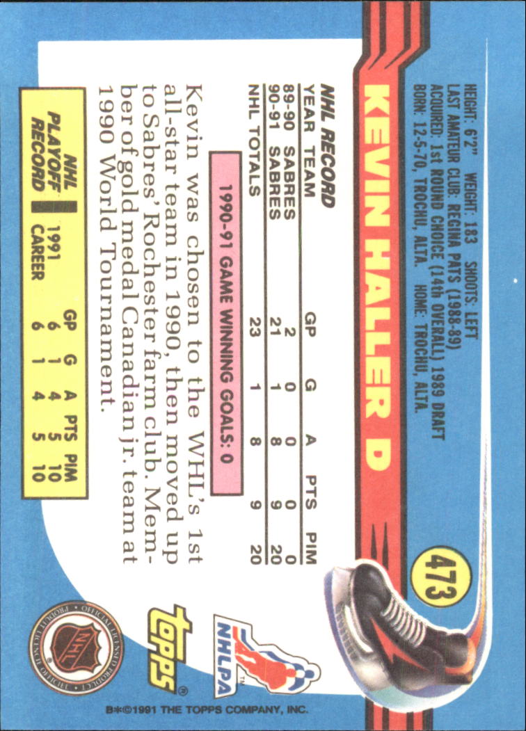 A8403- 1991-92 Topps Hockey Cards 401-528 +Inserts -You Pick- 15+ FREE US SHIP - Picture 139 of 247