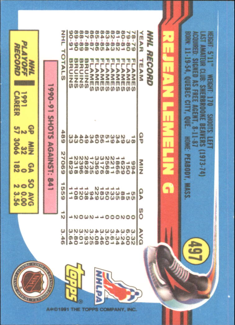 A8403- 1991-92 Topps Hockey Cards 401-528 +Inserts -You Pick- 15+ FREE US SHIP - Picture 185 of 247