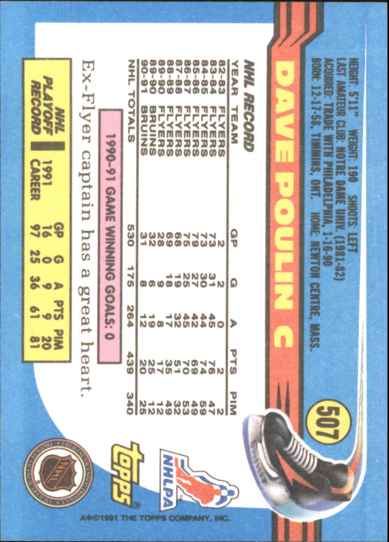 A8403- 1991-92 Topps Hockey Cards 401-528 +Inserts -You Pick- 15+ FREE US SHIP - Picture 205 of 247