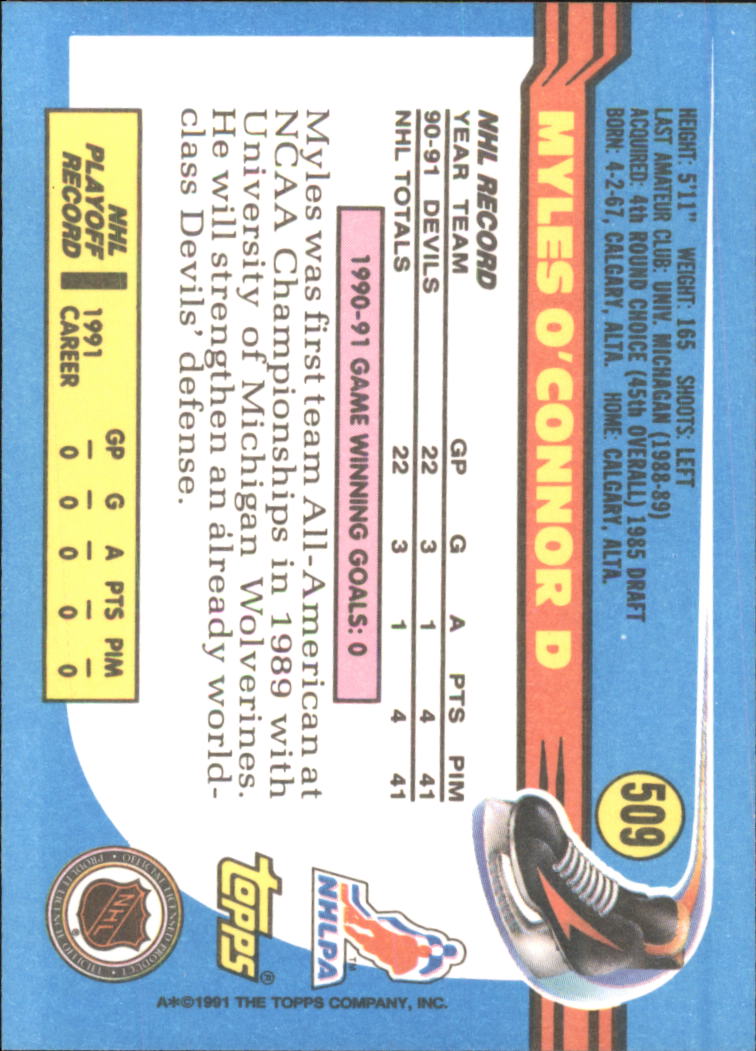 A8403- 1991-92 Topps Hockey Cards 401-528 +Inserts -You Pick- 15+ FREE US SHIP - Picture 209 of 247