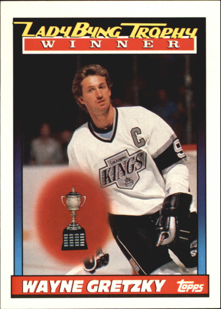 1991-92 Topps #520 Wayne Gretzky Byng