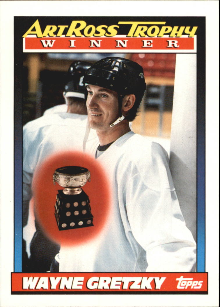 1991-92 Topps #522 Wayne Gretzky Ross