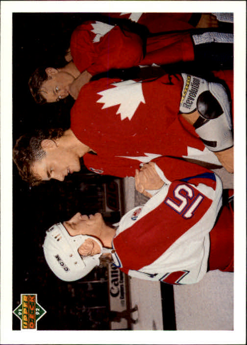 1991-92 Upper Deck #7 Canada Cup Checklist/Eric Lindros/Brett Hull