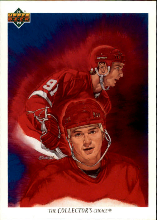 1991-92 Upper Deck #82 Sergei Fedorov/(Detroit Red Wings TC)