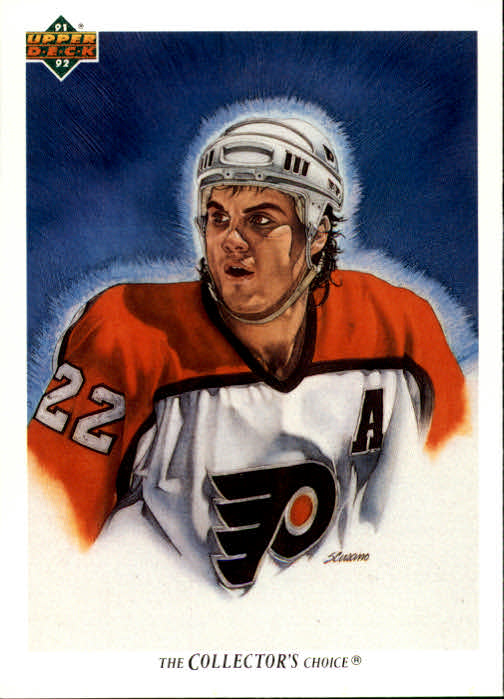 1991-92 Upper Deck #91 Rick Tocchet/(Philadelphia Flyers TC)