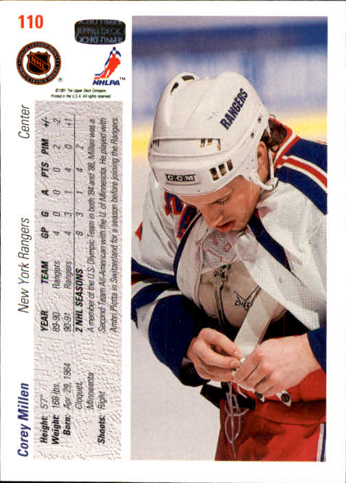 A7264- 1991-92 Upper Deck Hockey #s 1-250 +Rookies -You Pick- 15+ FREE US SHIP - Picture 207 of 483