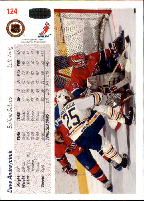 A7264- 1991-92 Upper Deck Hockey #s 1-250 +Rookies -You Pick- 15+ FREE US SHIP - Picture 235 of 483