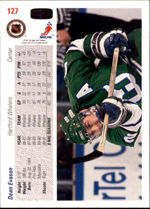 A7264- 1991-92 Upper Deck Hockey #s 1-250 +Rookies -You Pick- 15+ FREE US SHIP - Picture 241 of 483