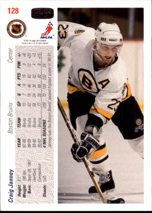 A7264- 1991-92 Upper Deck Hockey #s 1-250 +Rookies -You Pick- 15+ FREE US SHIP - Picture 243 of 483