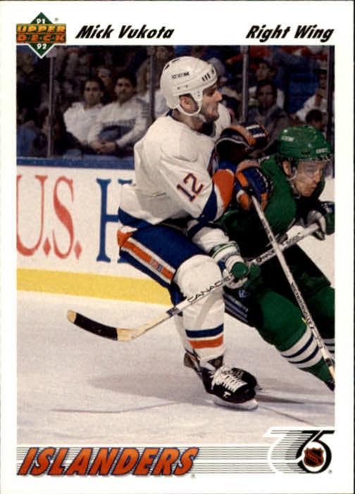 A7264- 1991-92 Upper Deck Hockey #s 1-250 +Rookies -You Pick- 15+ FREE US SHIP - Picture 256 of 483