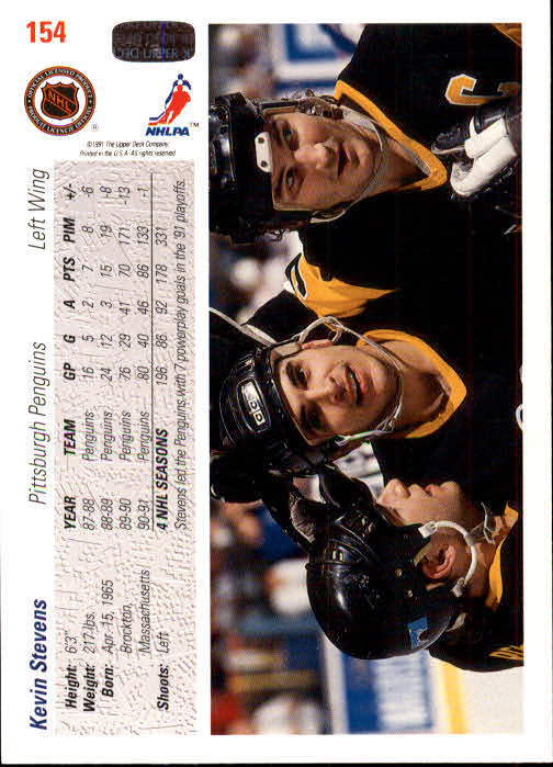 A7264- 1991-92 Upper Deck Hockey #s 1-250 +Rookies -You Pick- 15+ FREE US SHIP - Picture 295 of 483