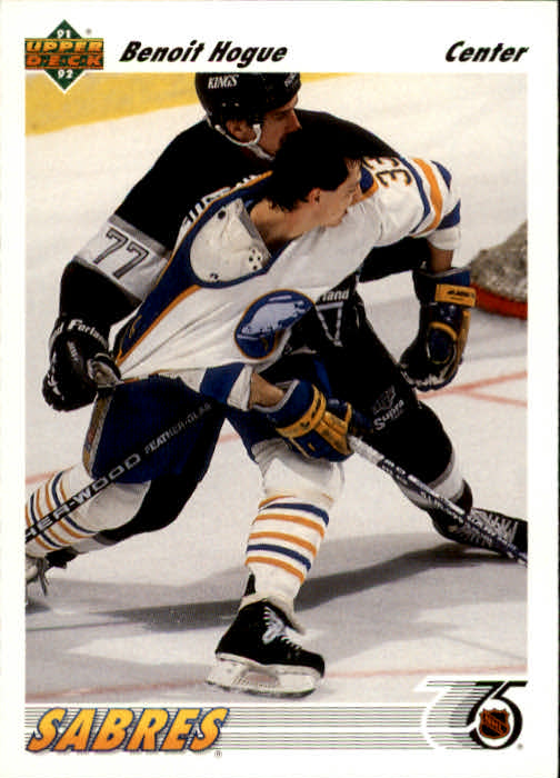 A7264- 1991-92 Upper Deck Hockey #s 1-250 +Rookies -You Pick- 15+ FREE US SHIP - Picture 302 of 483