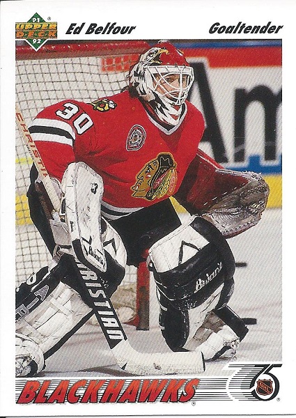 1991-92 Upper Deck #164 Ed Belfour - NM-MT