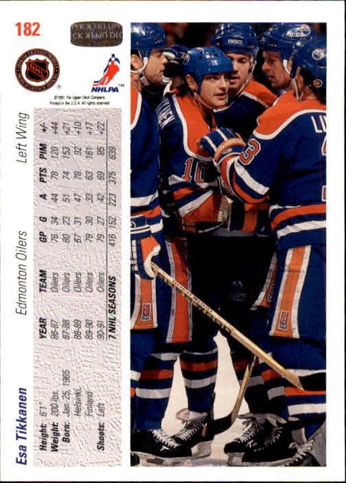 A7264- 1991-92 Upper Deck Hockey #s 1-250 +Rookies -You Pick- 15+ FREE US SHIP - Picture 349 of 483