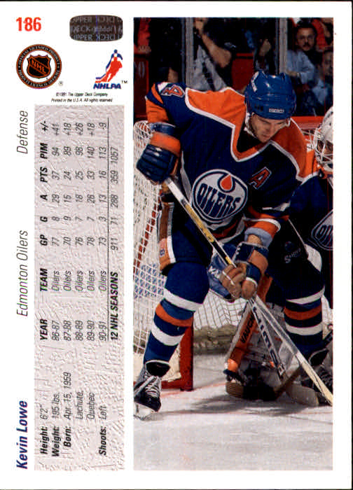 A7264- 1991-92 Upper Deck Hockey #s 1-250 +Rookies -You Pick- 15+ FREE US SHIP - Picture 357 of 483