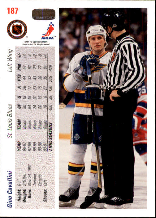 A7264- 1991-92 Upper Deck Hockey #s 1-250 +Rookies -You Pick- 15+ FREE US SHIP - Picture 359 of 483