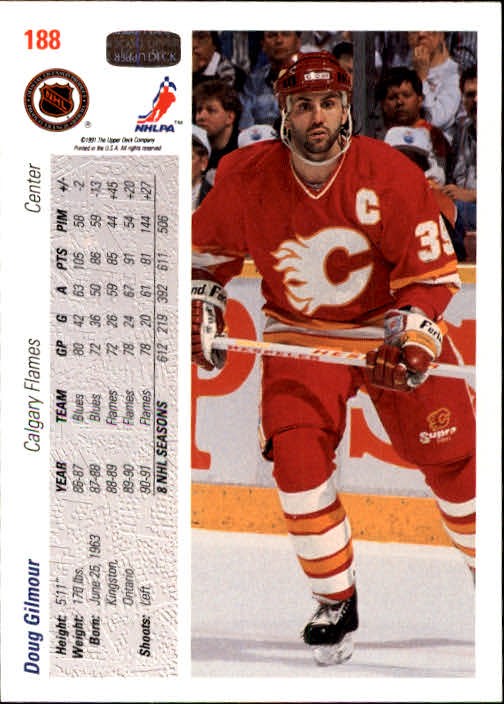 A7264- 1991-92 Upper Deck Hockey #s 1-250 +Rookies -You Pick- 15+ FREE US SHIP - Picture 361 of 483
