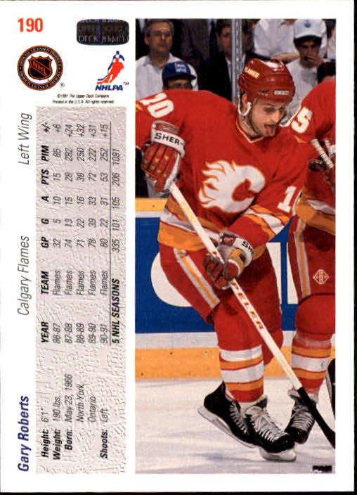 A7264- 1991-92 Upper Deck Hockey #s 1-250 +Rookies -You Pick- 15+ FREE US SHIP - Picture 365 of 483