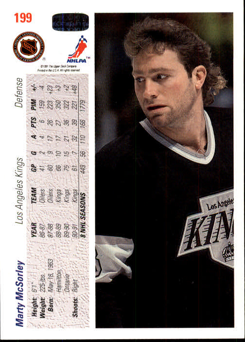A7264- 1991-92 Upper Deck Hockey #s 1-250 +Rookies -You Pick- 15+ FREE US SHIP - Picture 383 of 483