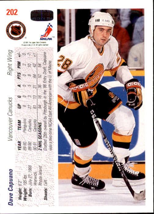 A7264- 1991-92 Upper Deck Hockey #s 1-250 +Rookies -You Pick- 15+ FREE US SHIP - Picture 389 of 483