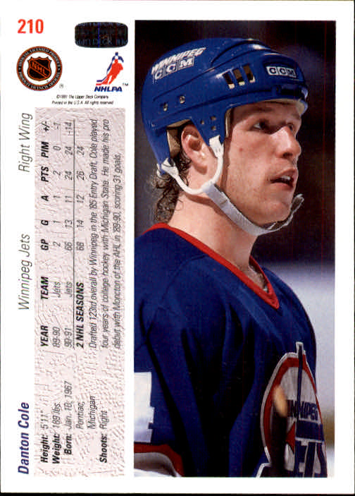 A7264- 1991-92 Upper Deck Hockey #s 1-250 +Rookies -You Pick- 15+ FREE US SHIP - Picture 405 of 483