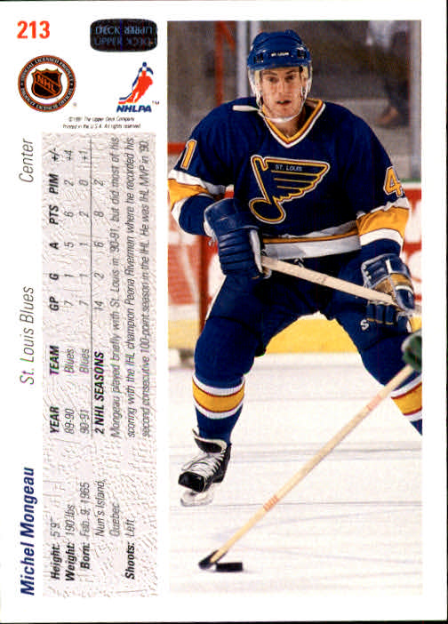 A7264- 1991-92 Upper Deck Hockey #s 1-250 +Rookies -You Pick- 15+ FREE US SHIP - Picture 411 of 483