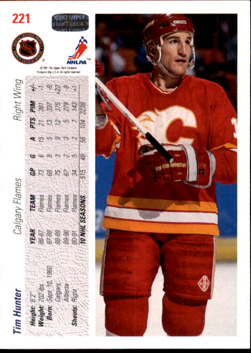 A7264- 1991-92 Upper Deck Hockey #s 1-250 +Rookies -You Pick- 15+ FREE US SHIP - Picture 425 of 483