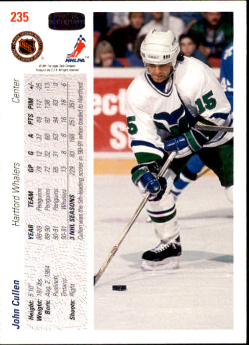 A7264- 1991-92 Upper Deck Hockey #s 1-250 +Rookies -You Pick- 15+ FREE US SHIP - Picture 453 of 483