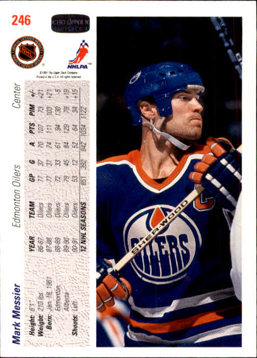 A7264- 1991-92 Upper Deck Hockey #s 1-250 +Rookies -You Pick- 15+ FREE US SHIP - Picture 475 of 483