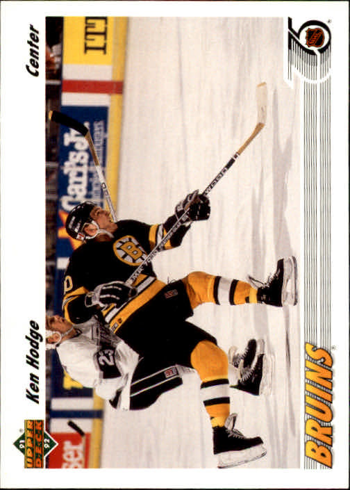 1991-92 Upper Deck #251 Ken Hodge Jr.