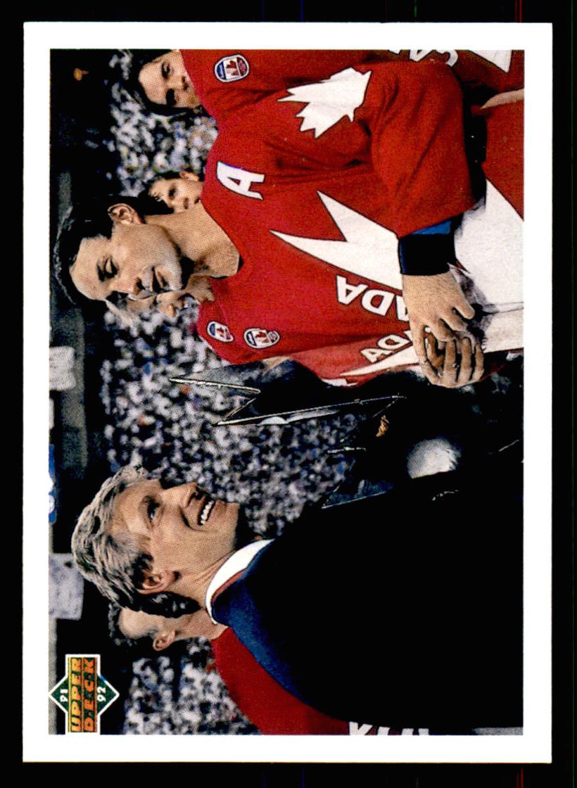 1991-92 Upper Deck #501 Canada Cup Checklist/Paul Coffey/Wayne Gretzky