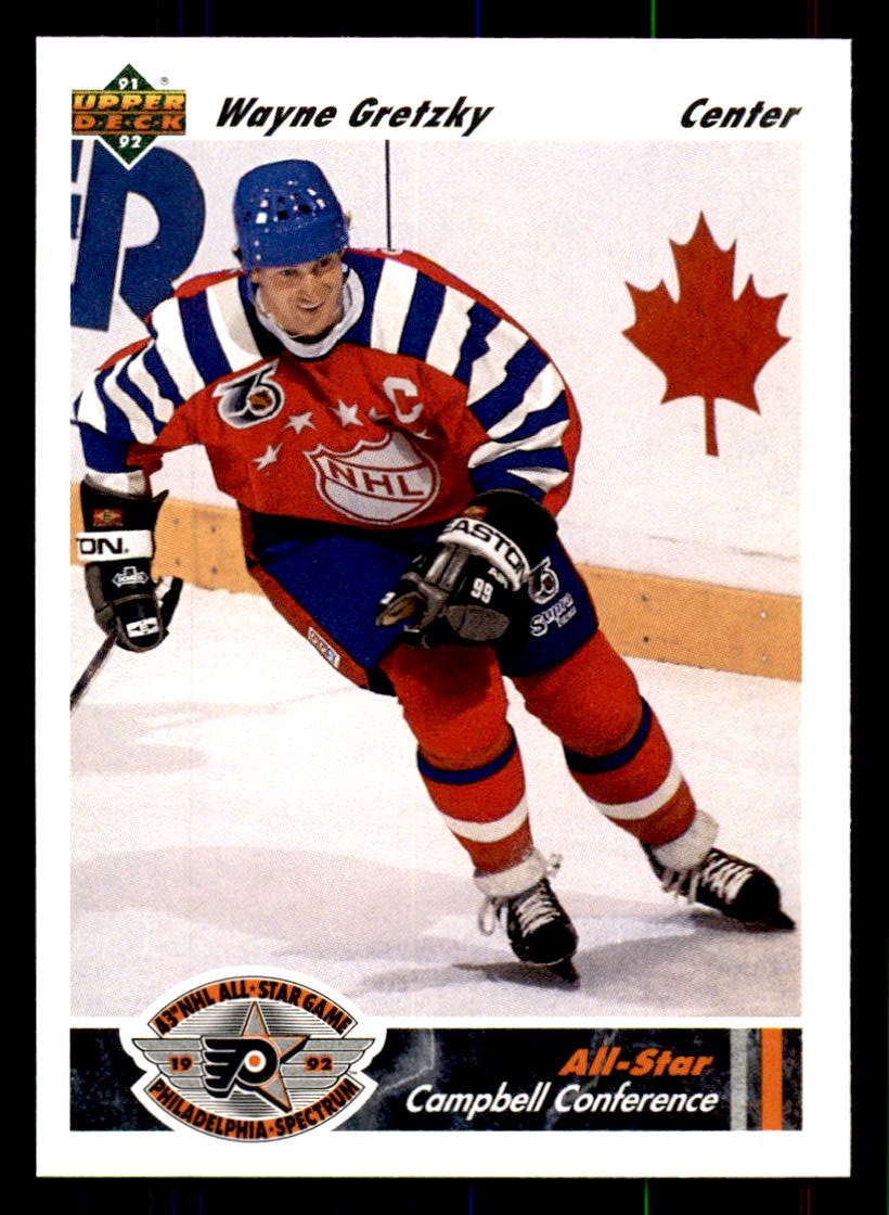 1991-92 Upper Deck #621 Wayne Gretzky AS