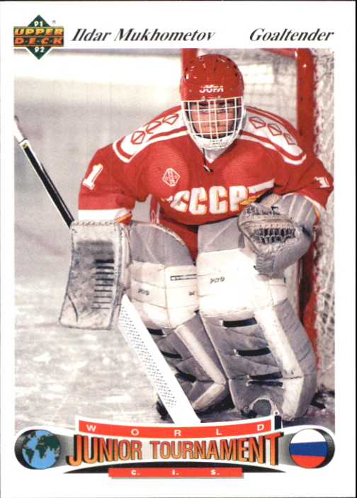 1991-92 Upper Deck Czech World Juniors #10 Ildar Mukhometov