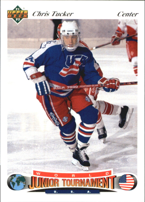 1991-92 Upper Deck Czech World Juniors #67 Chris Tucker