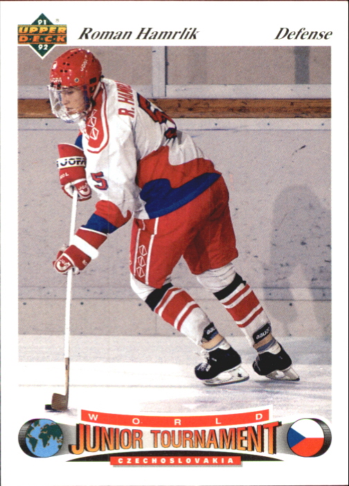 1991-92 Upper Deck Czech World Juniors #88 Roman Hamrlik