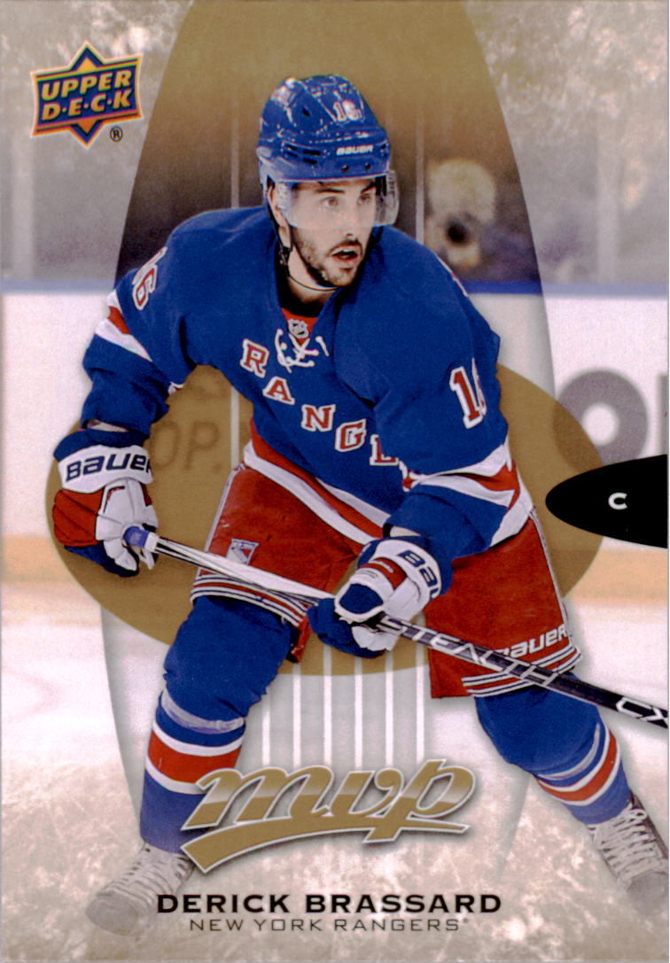 NM-MT 2016-17 Upper Deck MVP Silver Script #138 Derick Brassard
