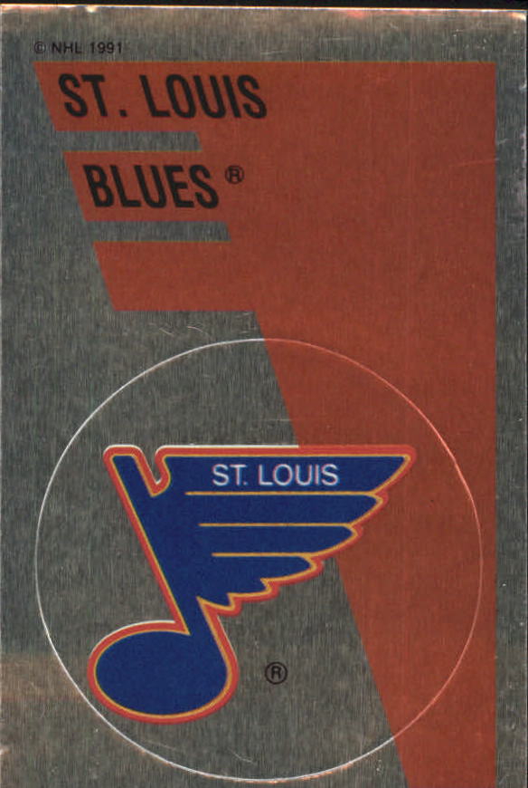 1991-92 Panini Stickers #151 St. Louis Blues Logo