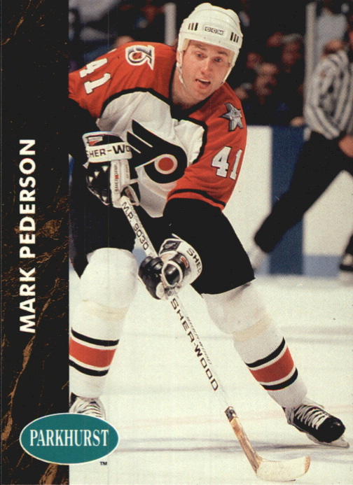 1991-92 Parkhurst French #345 Mark Pederson