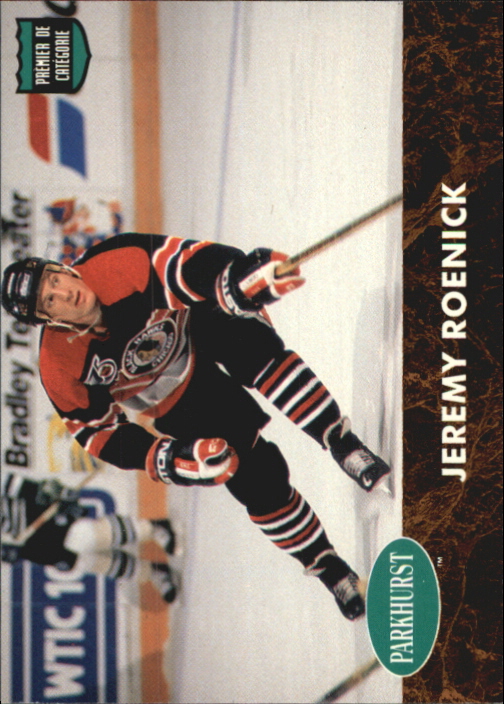 1991-92 Parkhurst French #439 Jeremy Roenick LL