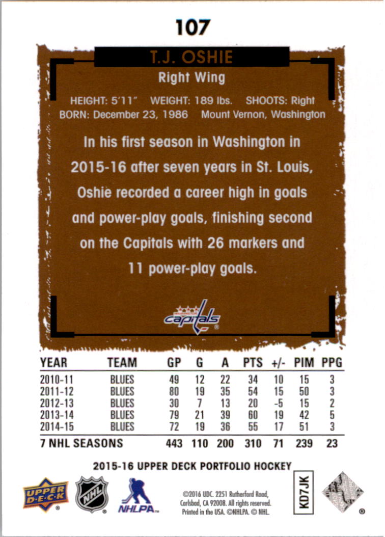 B1737- 2015-16 Upper Deck Portfolio Hockey #S 1-200 -du Pick- 15 + Gratis US - Bild 199 von 363