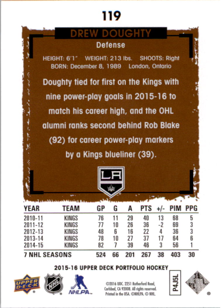 B1737- 2015-16 Upper Deck Portfolio Hockey #S 1-200 -du Pick- 15 + Gratis US - Bild 215 von 363
